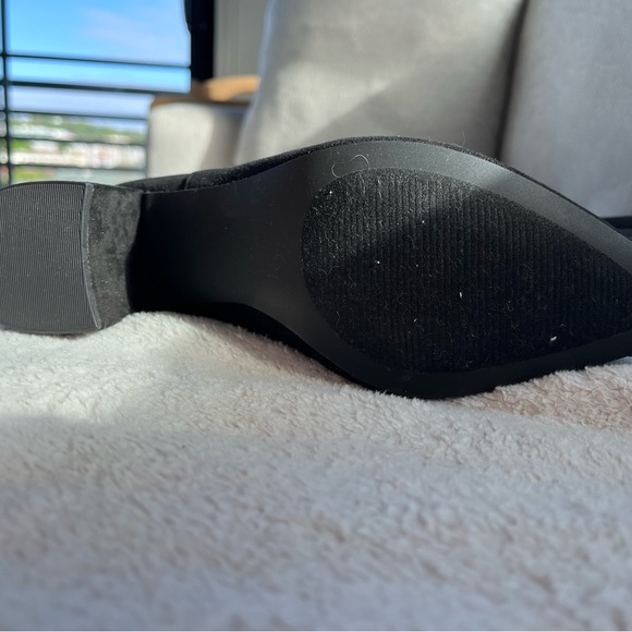 Steve Madden block heel over the knee suede boot - Picture 4 of 7